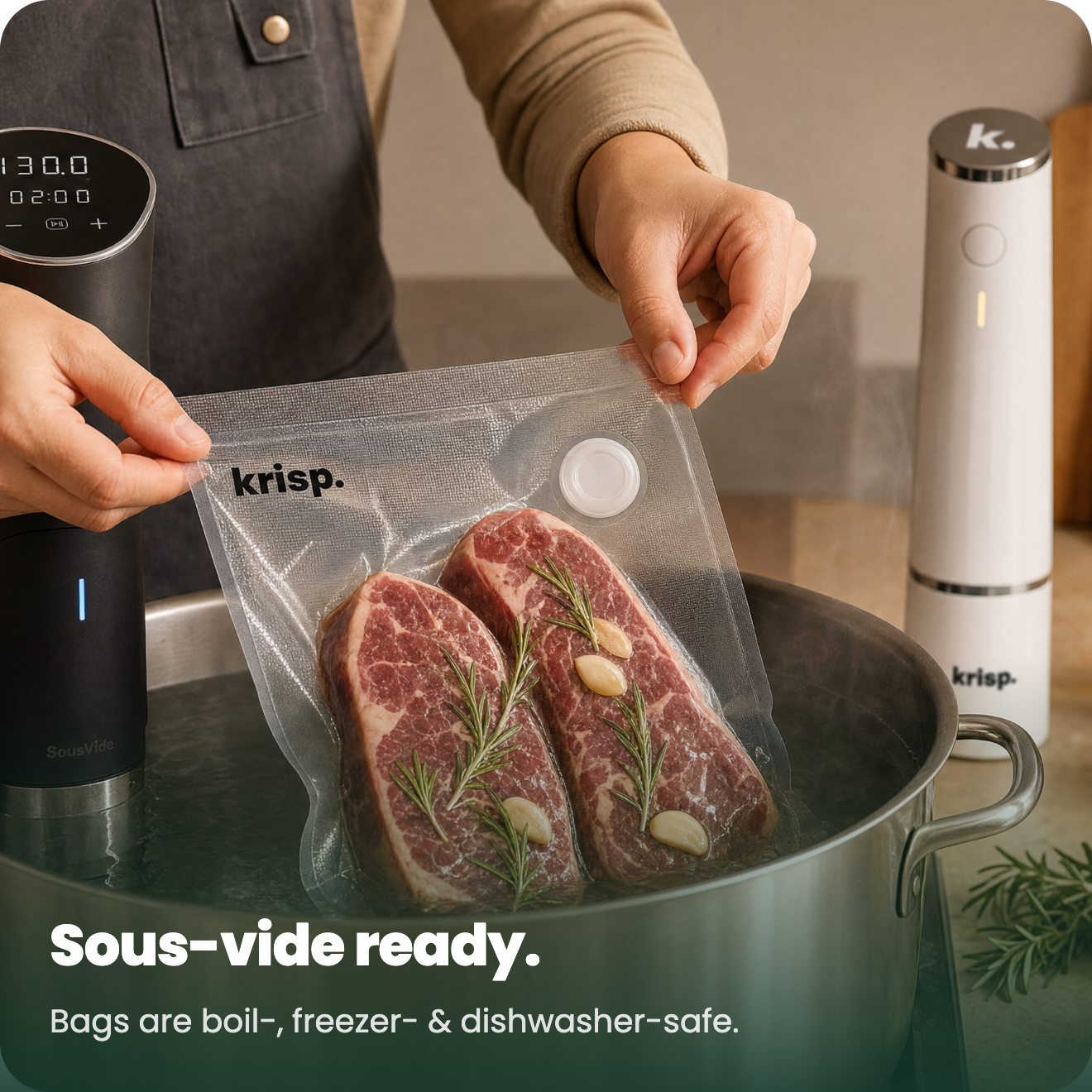 The krisp sealer